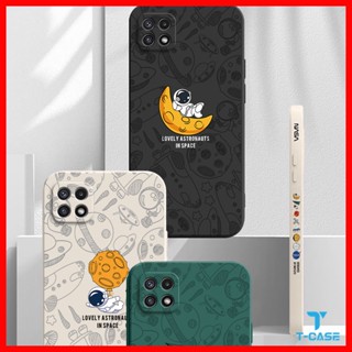 เคส Samsung A22 5G A22 4G เคส Astronaut A12 M22 4G M12 M32 4G A02 A02S A03 A03S A04 A04S A04E เคส Soft 2A-TKR