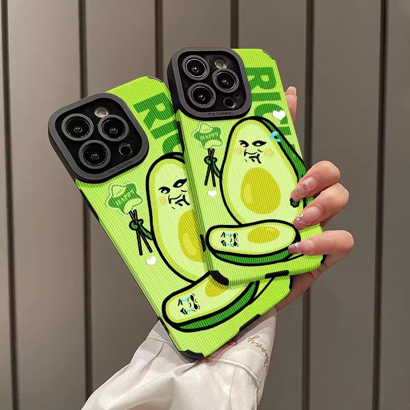 เคสสําหรับ Iphone 11Pro max15/16 /19PRO MAX14 PRO MAX 11 12/13/6/7/8plus X max เคสโทรศัพท์อะโวคาโดกา