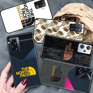 เคสโทรศัพท์ซิลิโคน TPU กันกระแทก ลายโลโก้ The north face สําหรับ OPPO A15 A15S A16 A32 A53 A53S A36 A76 A96 A52 A72 A92 4G