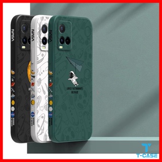 เคส Vivo Y21 เคส Vivo Y21S เคส Vivo Y21T เคส Vivo Y33S Y33T T1X Y31 Y51 Y51S Y71 Y81 Y81i Y91 Y91i Y91C Y1S Y93 Y95 V7 V7+ V7 Plus Y79 V5 V5S Y67 Soft Astronaut Case 2A-TKR