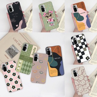 ใหม่ เคสโทรศัพท์มือถือ ซิลิโคนนิ่ม กันกระแทก ลายหน้ายิ้ม แฟชั่น สําหรับ Xiaomi Redmi Note10 Pro 4G Note 10Pro Max