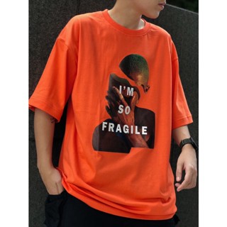 เสื้อยืด Oversize ลาย FragileS-5XL