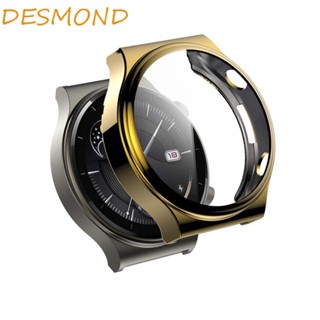 Desmond สําหรับ Huawei Watch gt 2 pro เคส ทนทาน กันกระแทก หน้าจอ ป้องกัน โปร่งใส TPU เคสป้องกันหน้าจอ อุปกรณ์เสริมสมาร์ทวอทช์ ใส ตัวป้องกันสมาร์ทวอทช์