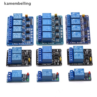 Kamembelling โมดูลรีเลย์ 5V 12V 24V พร้อมเอาท์พุตรีเลย์ออปโต้คัปเปลอร์ 1 2 4 ทาง EN