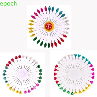 Epoch เข็มเย็บผ้า หัวตรง ที่มีสีสัน ส่วนประกอบเครื่องประดับงานแต่งงาน