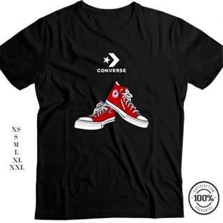 CONVERSE SHOES PRINTED TSHIRT EXCELLENT QUALITY (CV5)_01