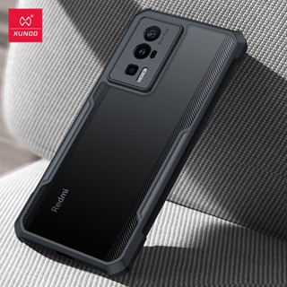 สําหรับ Xiaomi Redmi K60 Pro เคส XUNDD กันกระแทก โปร่งใส ป้องกันลายนิ้วมือ นิ่ม TPU เคสป้องกันกล้อง