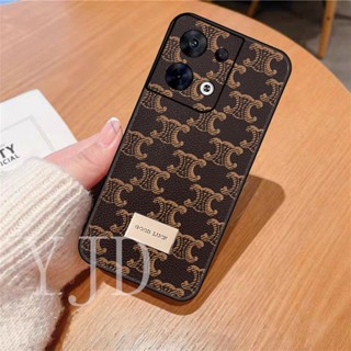 Yjd เคสโทรศัพท์มือถือ ขอบนิ่ม กันกระแทก ลาย Vogue Classics สําหรับ OPPO Reno8 Pro Reno8 Z Reno8 T