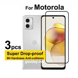 กระจกนิรภัยกันรอยหน้าจอ MOTO G73 5G สําหรับ Motorola MOTO G73 G53 G23 G13 G72 G62 G42 G32 G82 G52 G22 G200 G Stylus Power MOTO E22s E22 E32 Edge 30 Neo Edge 20 Pro Lite 5G 3 ชิ้น