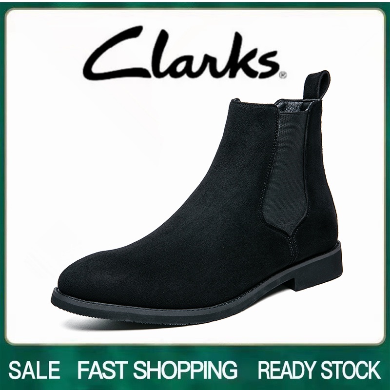 Clarks รองเท้าผู้ชาย clarks รองเท้าสําหรับชาย clarks ผู้ชายรองเท้าข้อเท้ารองเท้า High Cut รองเท้าหนั