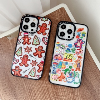 【Toy Story Gingerbread man】CASETIFY เคสป้องกันโทรศัพท์มือถืออะคริลิค แบบแม่เหล็ก ลายตัวอักษร สําหรับ iPhone 14 Pro MAX 11 12 13 Pro MAX 14 Plus