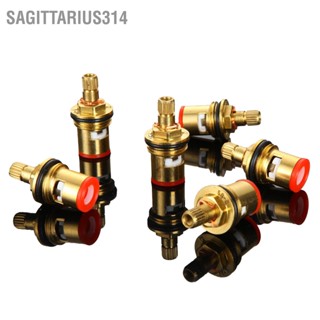 Sagittarius314 5PCS ทองแดง Faucet Valve ความแข็งสูงกันสนิม Stem Cartridge เปลี่ยนสำหรับห้องครัว