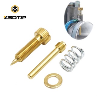 ZSDTRP Motorcycle Carburetor Adjustable Power Jet PWK Carburetors Adjusting Screws For 21-34mm