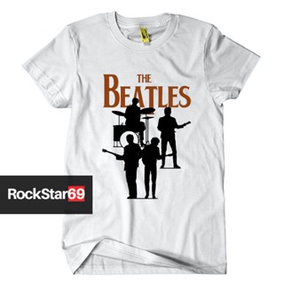 oversize T-shirt Kaos Band THE BEATLES รองเท้าลําลอง ขนาดใหญ่ สําหรับผู้ใหญ่ ไซซ์ S - 7XL 2 ขนาด | เสื้อยืด พรีเมี่ยม S-