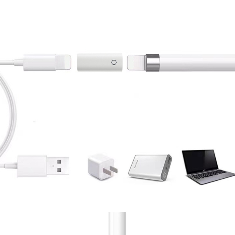 Shas Charger Adapter Cable อะแดปเตอร์ชาร์จสําหรับ ios Pencil 1st Accessories