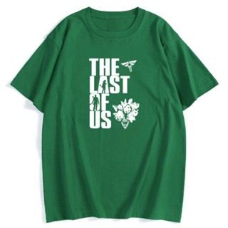 oversize T-shirt เสื้อยืดโปโล พิมพ์ลายเกม The Last Of Us สําหรับผู้ชาย และผู้หญิง S-5XL