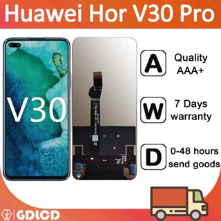 Huawei Honor View 30 Pro จอแสดงผล LCD หน้าจอสัมผัส Digitizer แบบเปลี่ยน