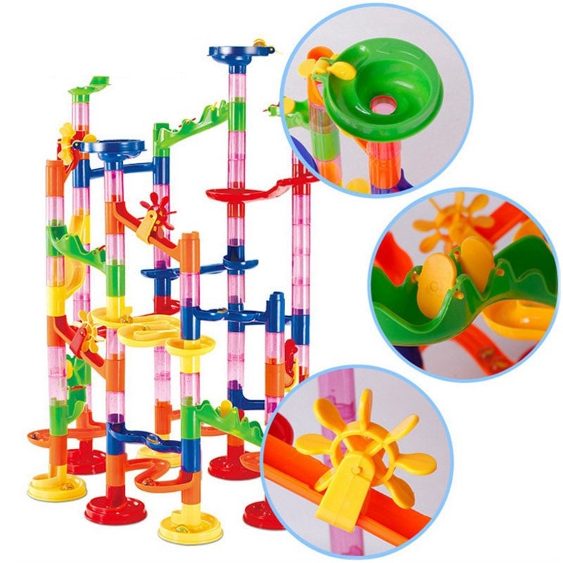 ของเล่นบล็อกตัวต่อ เขาวงกต 3D DIY เพื่อการเรียนรู้ สําหรับเด็ก