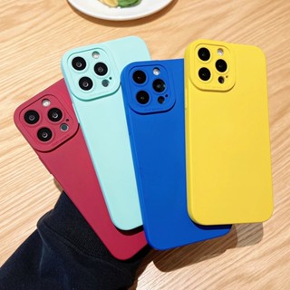 Rubiks Cube Square Liquid Case Xiaomi Poco X5 Mi 13 Pro Lite สีพื้น ป้องกันเลนส์กล้อง ซิลิโคนเต็มรูปแบบ เคสโทรศัพท์กันกระแทก