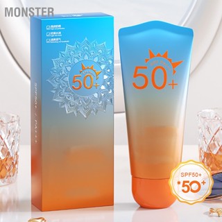 Monster ครีมกันแดด ป้องกันน้ํา ให้ความชุ่มชื้น 50 กรัม Spf 50