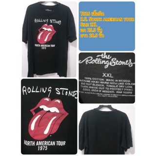 T026 เสื้อยืด R.S. North american tour Size 2XL อก 25.5 นิ้ว ยาว 28.5 นิ้ว