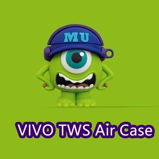 【พร้อมส่ง】 ขายตรงจากโรงงาน เคสหูฟัง แบบนิ่ม สําหรับ VIVO TWS Air