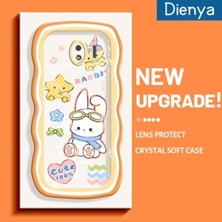 เคสโทรศัพท์มือถือ ซิลิโคนนุ่ม ใส กันกระแทก ลายกระต่าย และดาว หลากสี สําหรับ Samsung galaxy J2 Pro 2018 J2 Prime