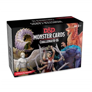 Hasbro Dungeons &amp; Dragons การ์ดสมุดสะกดคํา : Monsters 6-16