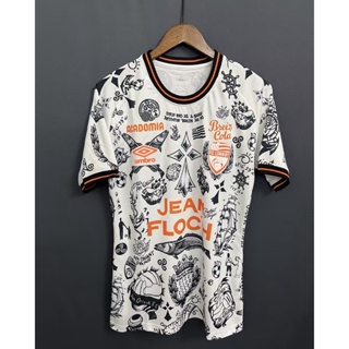 เสื้อกีฬาแขนสั้น ลายทีมชาติฟุตบอล Lorient Special Edition ไซซ์ S - XXL ชุดเหย้า สําหรับผู้ชาย ไซซ์ 23-24