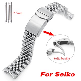 สายนาฬิกาข้อมือสเตนเลส 22 มม. สําหรับ Seiko SRP777 773 SRPA21 2.5 มม. 2.5 มม.