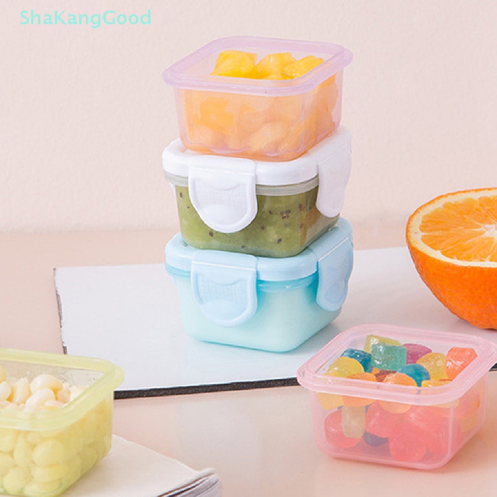 Skth กล่องเก็บอาหาร พลาสติก กันรั่วซึม ใช้ซ้ําได้ 60 มล. SKK