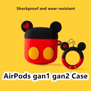 【Case Home】เคสหูฟัง แบบนิ่ม ลายการ์ตูนน่ารัก สําหรับ AirPods gen1 gen2