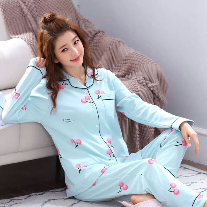 CARTOON PAJAMAS SET ชุดนอนแขนยาว / PAJAMAS