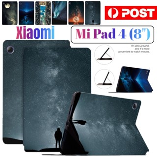 Folio เคสหนัง ฝาพับ ลายการ์ตูนน่ารัก กันกระแทก สําหรับ Xiaomi Mi Pad 4 MiPad 4 (8 นิ้ว)