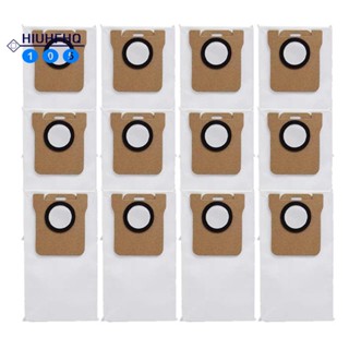 12 Pcs Dust Bag for Xiaomi Mijia Omni 1S X10+ Robot Vacuum Cleaner Spare Parts Accessories