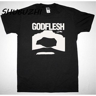 เสื้อยืดพิมพ์ลายแฟชั่น ใหม่ เสื้อยืดลําลอง แขนสั้น พิมพ์ลาย Godflesh Godflesh Ep 1988 สําหรับผู้ชาย เหมาะกับฤดูร้อน_03