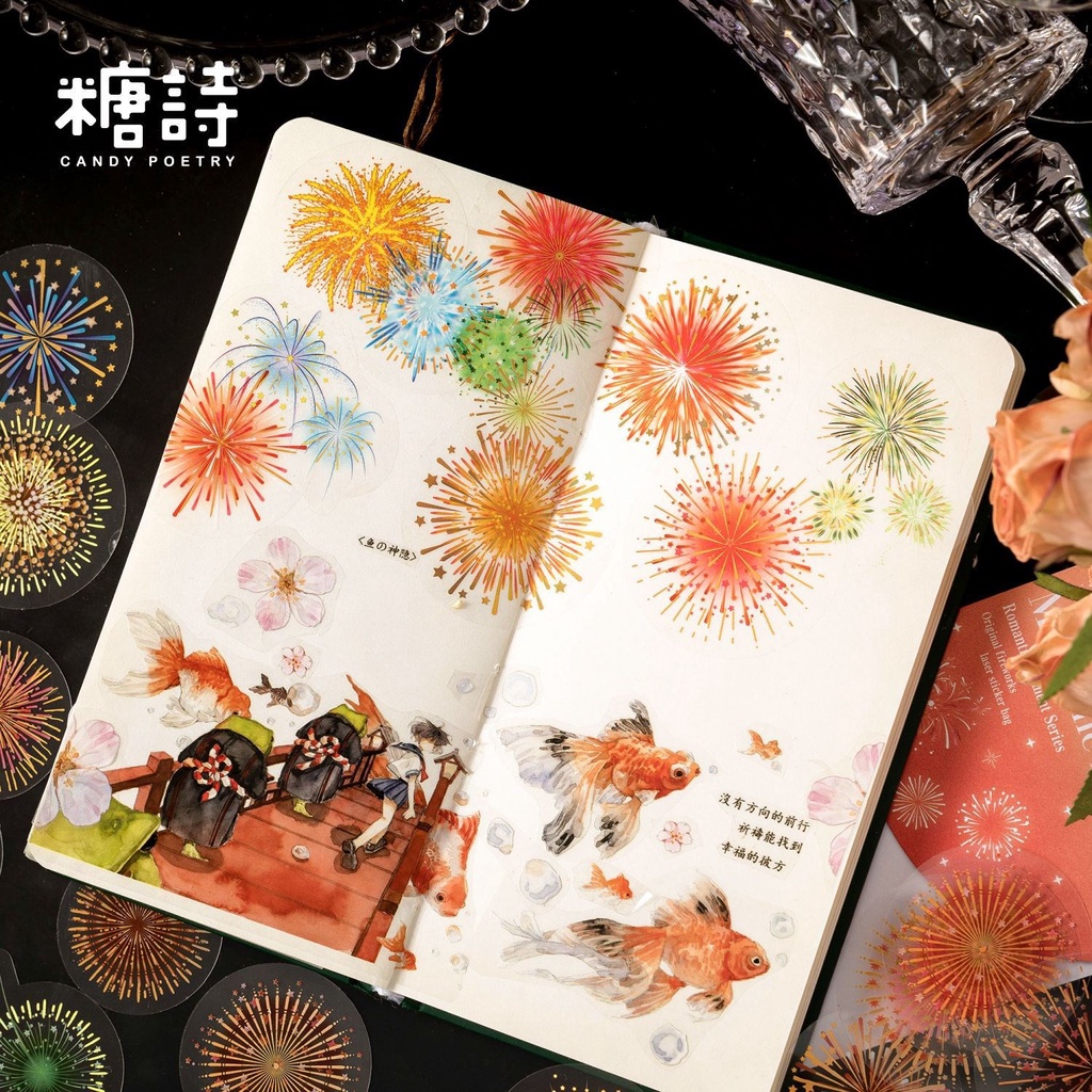 30 ชิ้นโรแมนติก Moment Series สติกเกอร์โฮโลแกรมดอกไม้ไฟสติ๊กเกอร์ตกแต่ง PET Self-Adhesive ชุดสติกเกอร์สําหรับ Scrapbooking Diy ราคา ถูกที่สุด ดีลบีเคเค แกลเลอรีภาพที่ 3