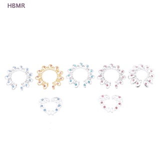 [HBMR] เครื่องประดับแหวนสเตนเลส แบบคลิปหนีบ 2 ชิ้น HL