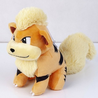 ตุ๊กตาฟิกเกอร์ ยัดนุ่น รูปโปเกม่อน Growlithe Center ของเล่นสําหรับเด็ก