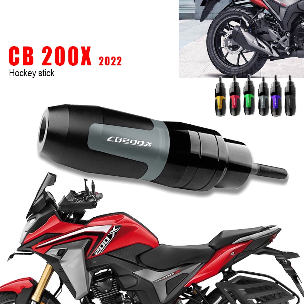 Honda CB200X 2022 2023 CB200X รถจักรยานยนต์เครื่องยนต์ยามกันชนป้องกันตกแต่งบล็อกCrash Rod CB200Xอุปก
