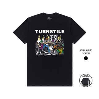 Kaos BAND TURNSTILE เสื้อยืดลําลอง แขนสั้น พิมพ์ลาย BAJU Music DISTRO HARDCORE สําหรับผู้ชาย ผู้หญิง