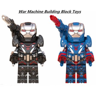 Superhero War Machine Building Block Minifigures Toys action figures JY