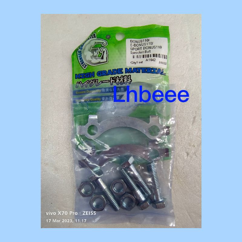 BONUS /E BONUS /SPORT BONUS SPROCKET BOLT SPROCKET SCREW