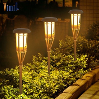 【พร้อมส่ง】โคมไฟ Led พลังงานแสงอาทิตย์ เซนเซอร์อัตโนมัติ กันน้ํา สําหรับตกแต่งสวน รั้ว บ้าน ทางเดิน พลุไฟ โคมไฟไม้ไผ่