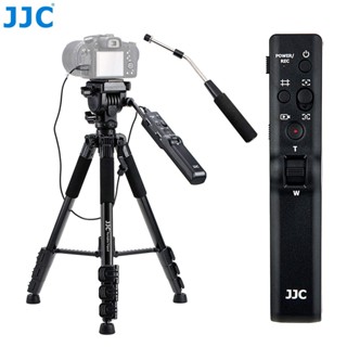 JJC น้ำหนักเบาแบบพกพารีโมทคอนโทรลขาตั้งกล้องเปลี่ยน VCT-VPR1 สำหรับกล้อง Sony A7R V A7RV A7 IV III II ZV-1 A6600 A6500 A6400 A6300 A6100 A6000 A1 A7SIII A7RIV A7RIII A7RII A7S II A7R A9 II RX10 IV III RX100 VII VI HX400V FX30