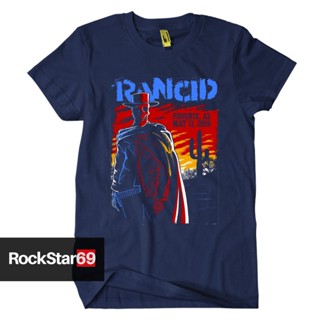 oversize T-shirt เสื้อยืด พิมพ์ลาย Band RANCID ขนาดใหญ่ สําหรับเด็ก และผู้ใหญ่ ไซซ์ S - 7XL 2 ขนาด | เสื้อยืด พรีเมี่ยม