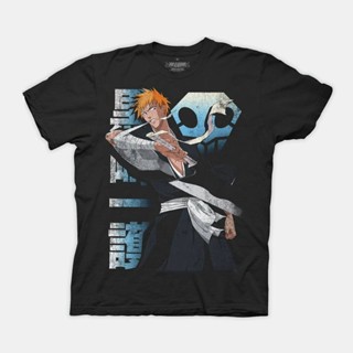 S-5XL Bleach - เสื้อยืด Espada Ichigo และ Aizen เสื้อผ้าคู่รักชายหญิง