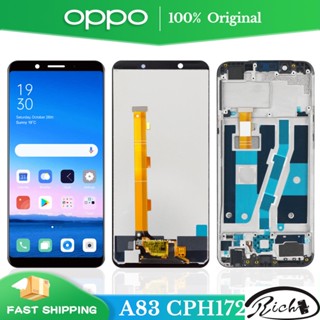 อะไหล่หน้าจอสัมผัส Lcd พร้อมกรอบ สําหรับ OPPO A83 OPPO CPH1729