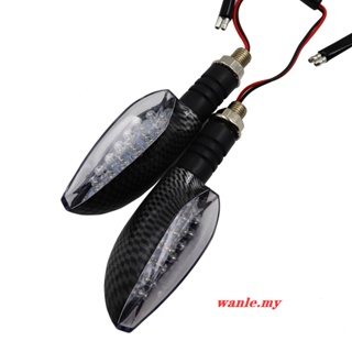 007moto ไฟเลี้ยว LED 12V อุปกรณ์เสริม สําหรับรถจักรยานยนต์ สกูตเตอร์