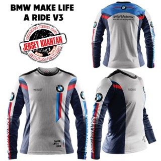 เสื้อกีฬาแขนสั้น ลายทีม Bmw Make Life A Ride v3 2023